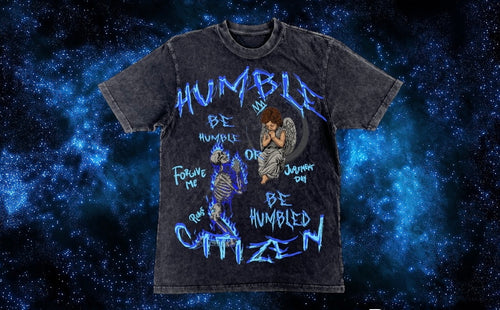 Blu “Be humble or be humbled” Vintage wash tee