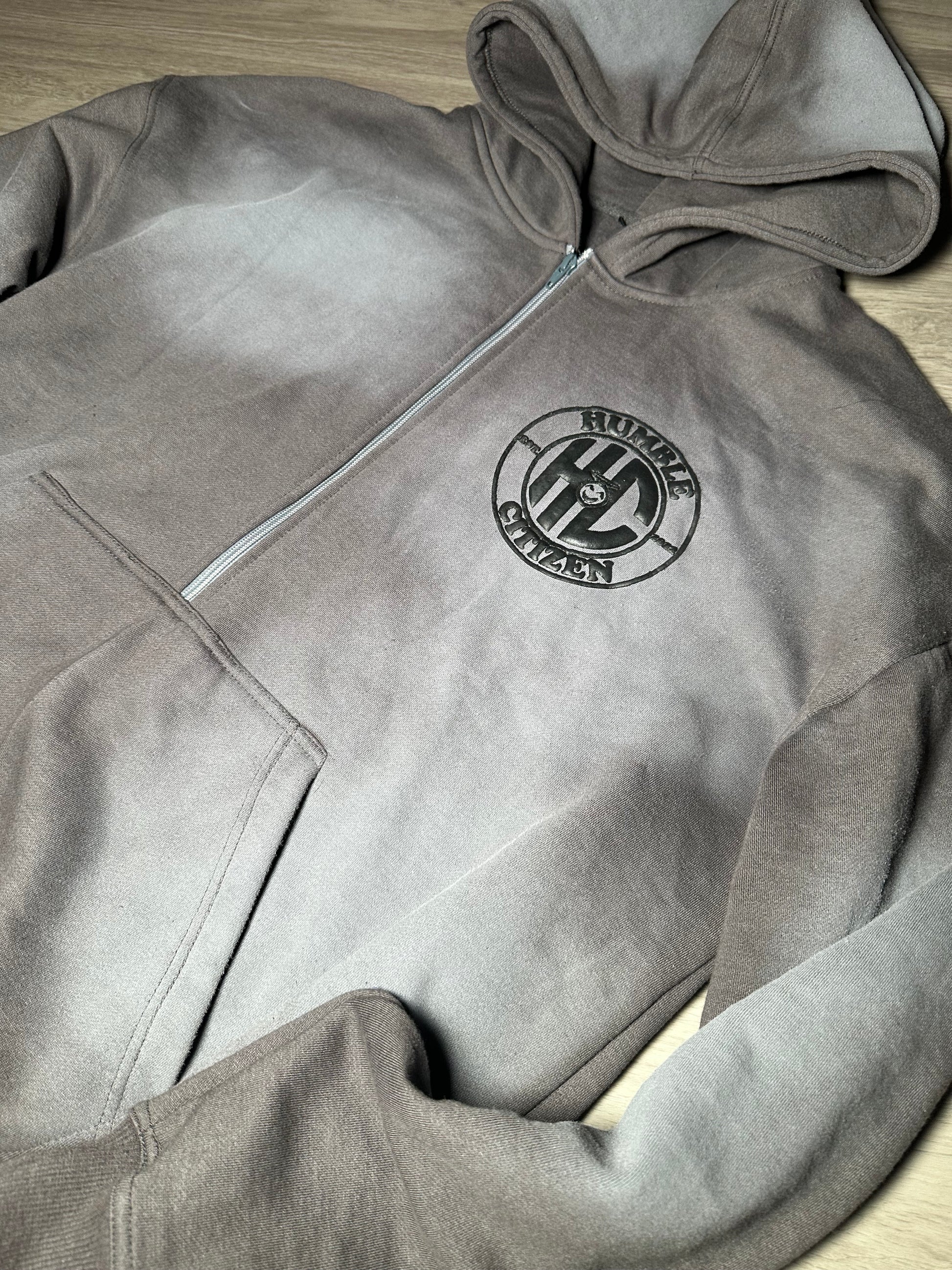 Wolf Grey Humble Logo hoodie