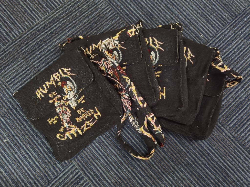 Limited edition tapestry Humble Citizen Messenger Bag